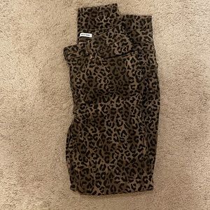 Cheetah Skinny Jeans